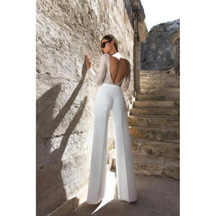 Women's High Waist Color Block Jumpsuit - Trendy Mix