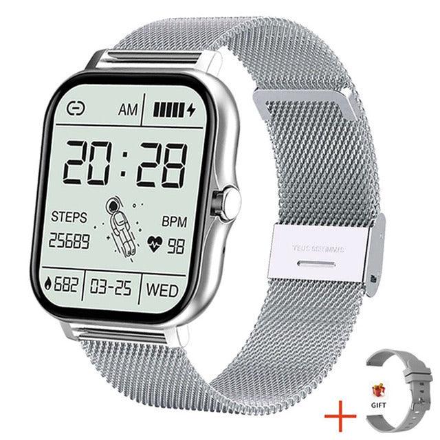 Y13 Smart Fitness Watch with Heart Rate Monitor and Bluetooth Calling - Trendy Mix