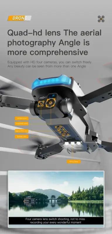 8K High-Performance GPS Drone with Advanced Obstacle Avoidance - Trendy Mix