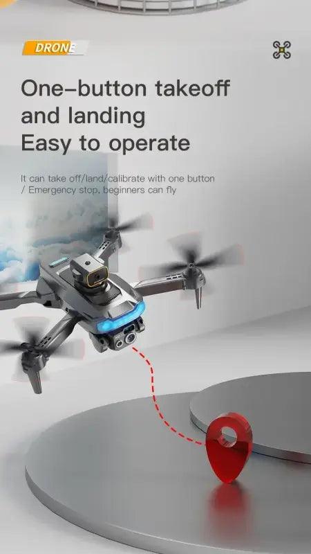 8K High-Performance GPS Drone with Advanced Obstacle Avoidance - Trendy Mix