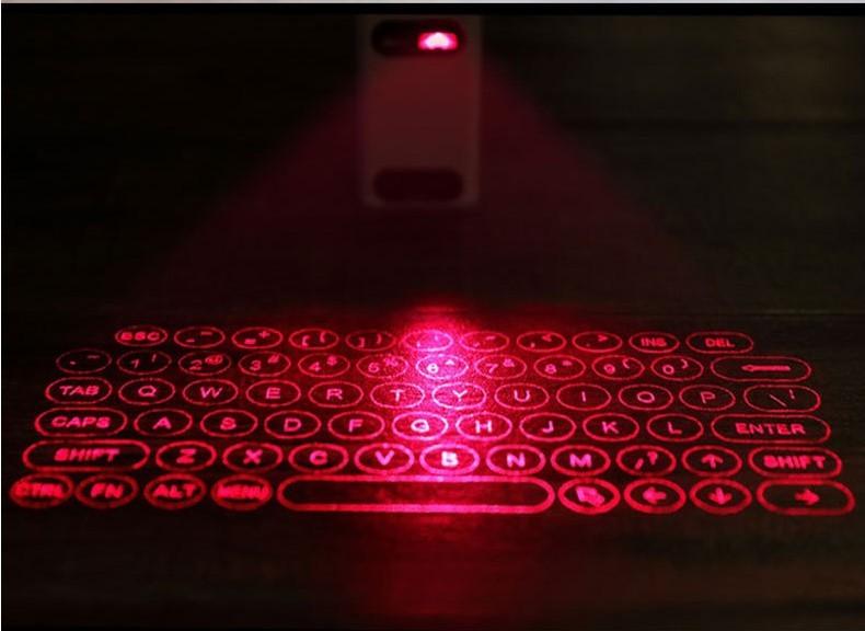 LEING FST Bluetooth Virtual Laser Keyboard with Mouse Function - Trendy Mix