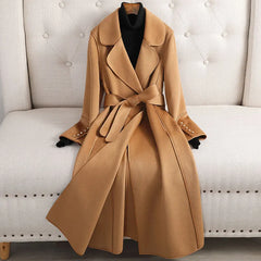 Elegant Cashmere Wool Coat