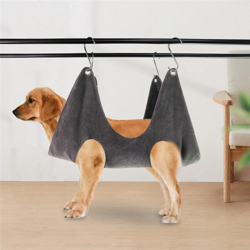 Pet Grooming Hammock for Small to Medium Dogs and Cats - Trendy Mix