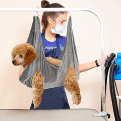 Pet Grooming Hammock for Small to Medium Dogs and Cats - Trendy Mix