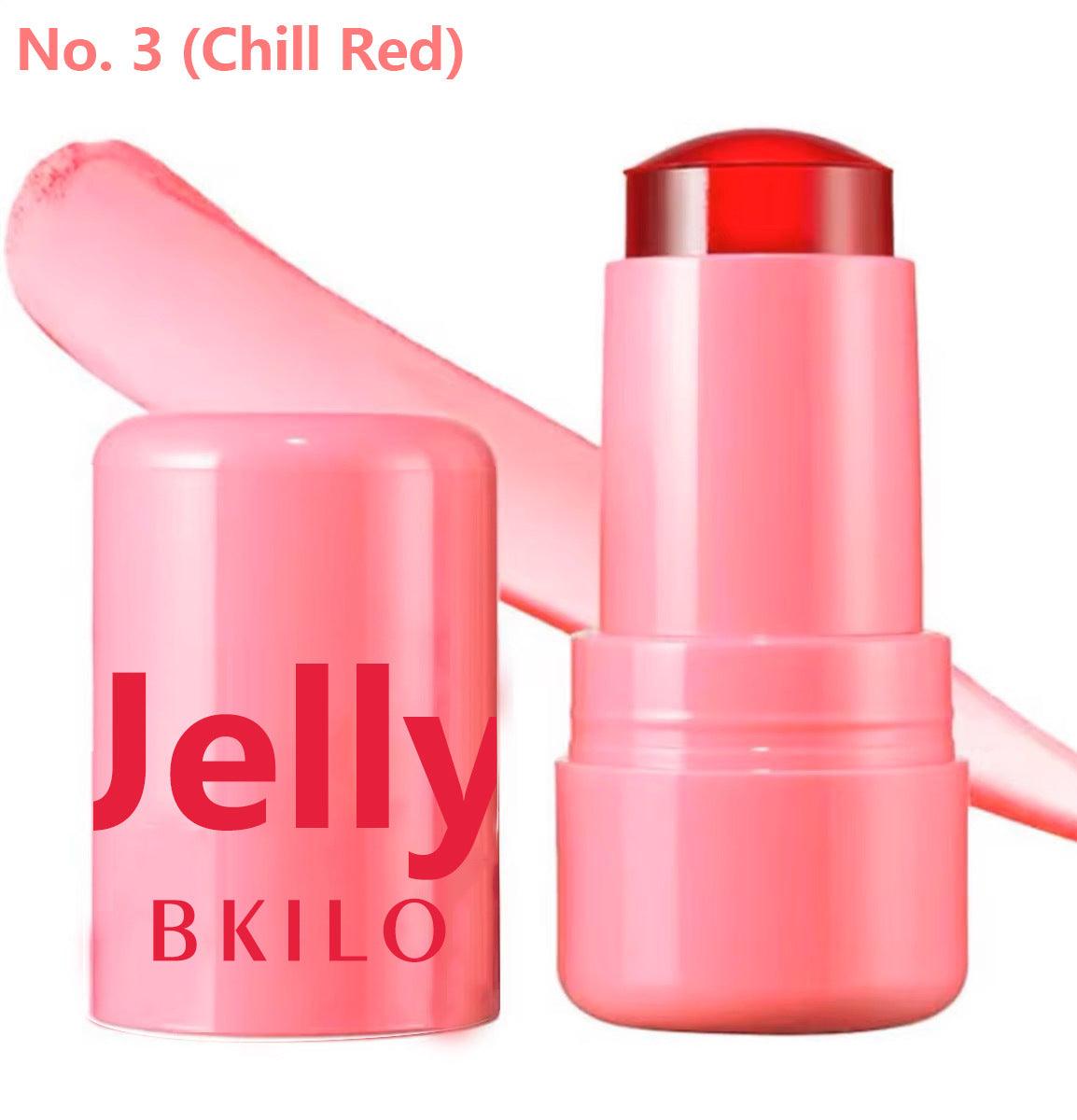 Blush Jelly Lipstick Cream Blush Shimmer Blush Stick - Trendy Mix