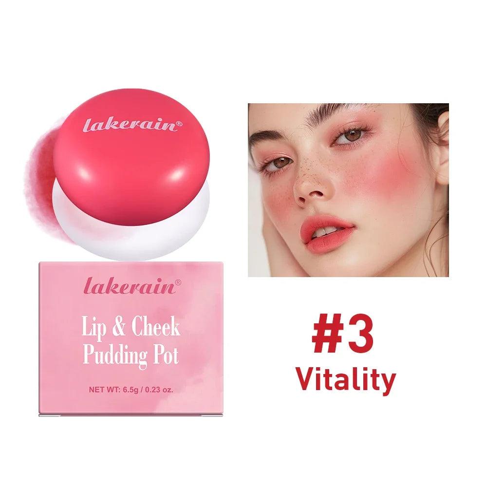 Blurry Pudding Lip & Cheek Blush Pot - Trendy Mix