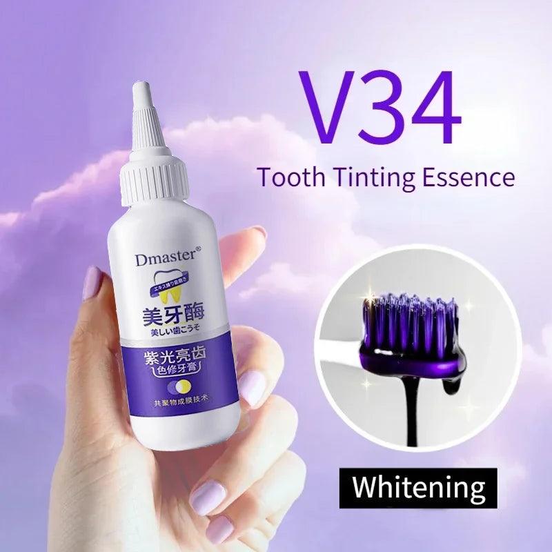 Vibrant Purple Smile Whitening Toothpaste - Trendy Mix