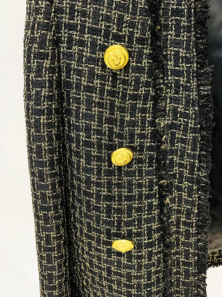 2024 Golden Weave Prestige Tweed Jacket - 2024 Designer Edition