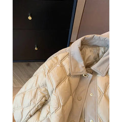 Stylish Quilted Puff Jacket for Women – Warm & Trendy