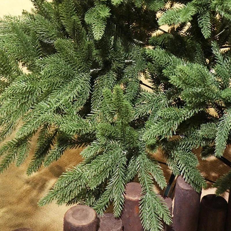 PE Artificial Christmas Tree Premium Luxury Encryption Large Green Xmas Tree Pines Home Party Decoration New Year Ornaments 2024 - Trendy Mix