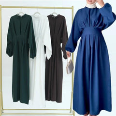 Pure Color Modest Daily Outfit S-2XL