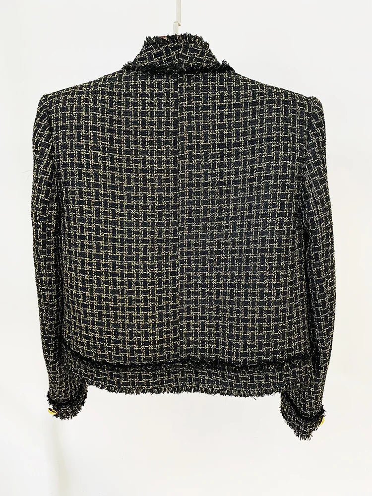 2024 Golden Weave Prestige Tweed Jacket - 2024 Designer Edition