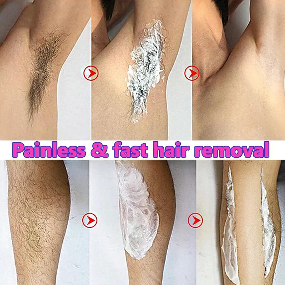 SilkySmooth Hair Removal Cream for All Skin Types - Trendy Mix