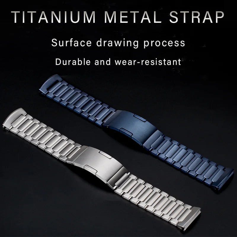 Titanium Strap for Huawei Watch 4 Pro, Premium Metal Bracelet