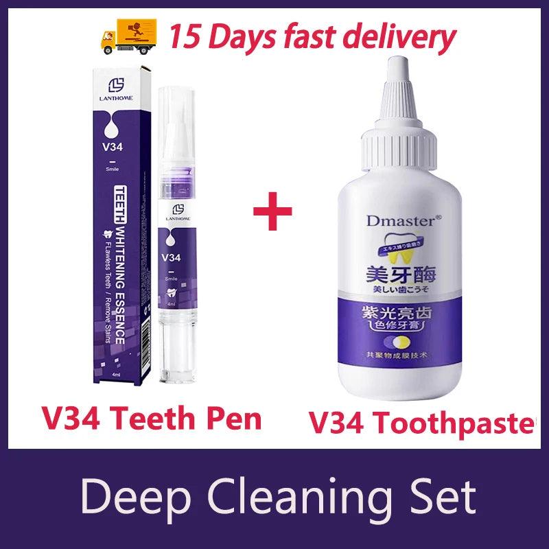 Vibrant Purple Smile Whitening Toothpaste - Trendy Mix