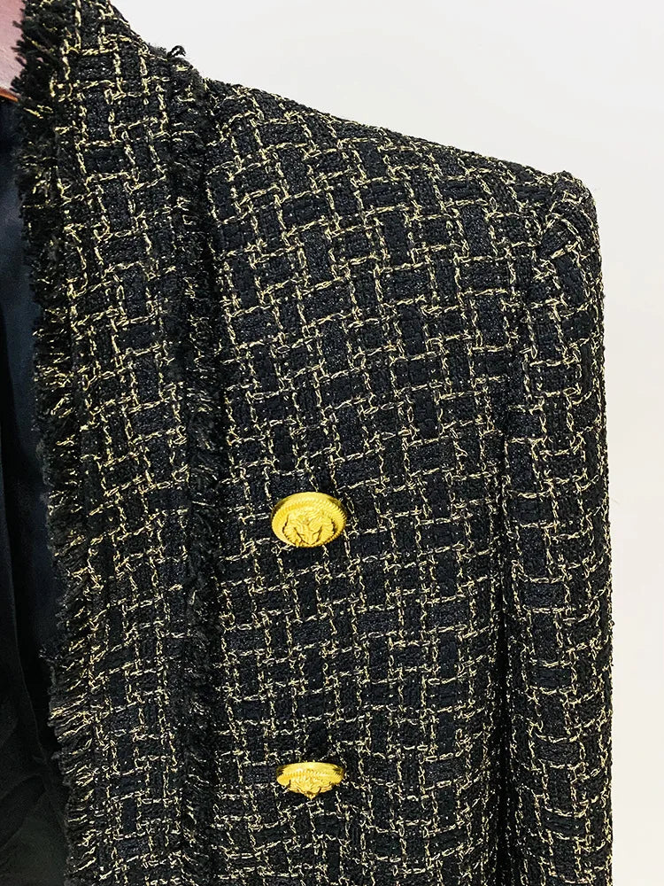 2024 Golden Weave Prestige Tweed Jacket - 2024 Designer Edition