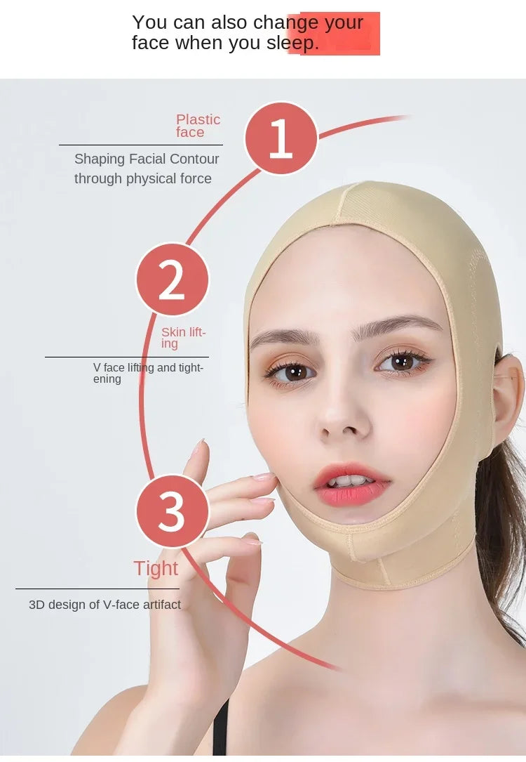 V Shaper Mask for Facial Slimming, Chin Lift, Anti Wrinkle