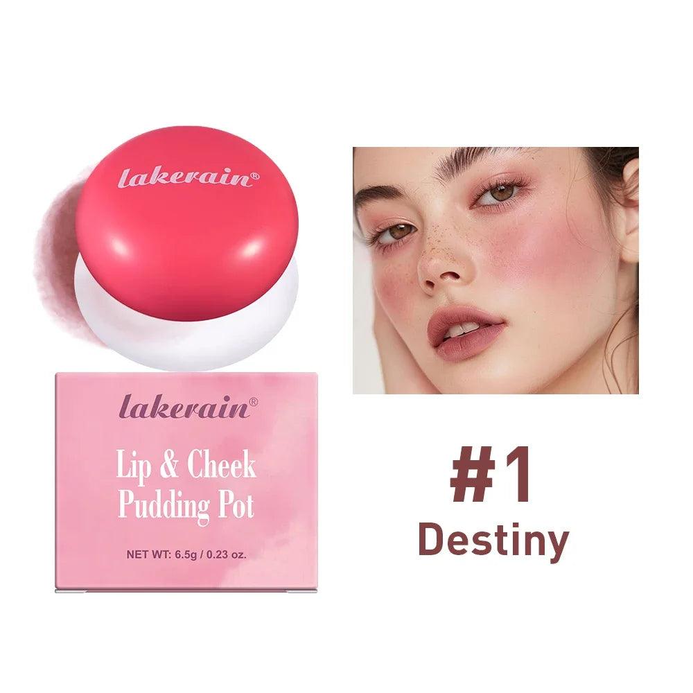 Blurry Pudding Lip & Cheek Blush Pot - Trendy Mix