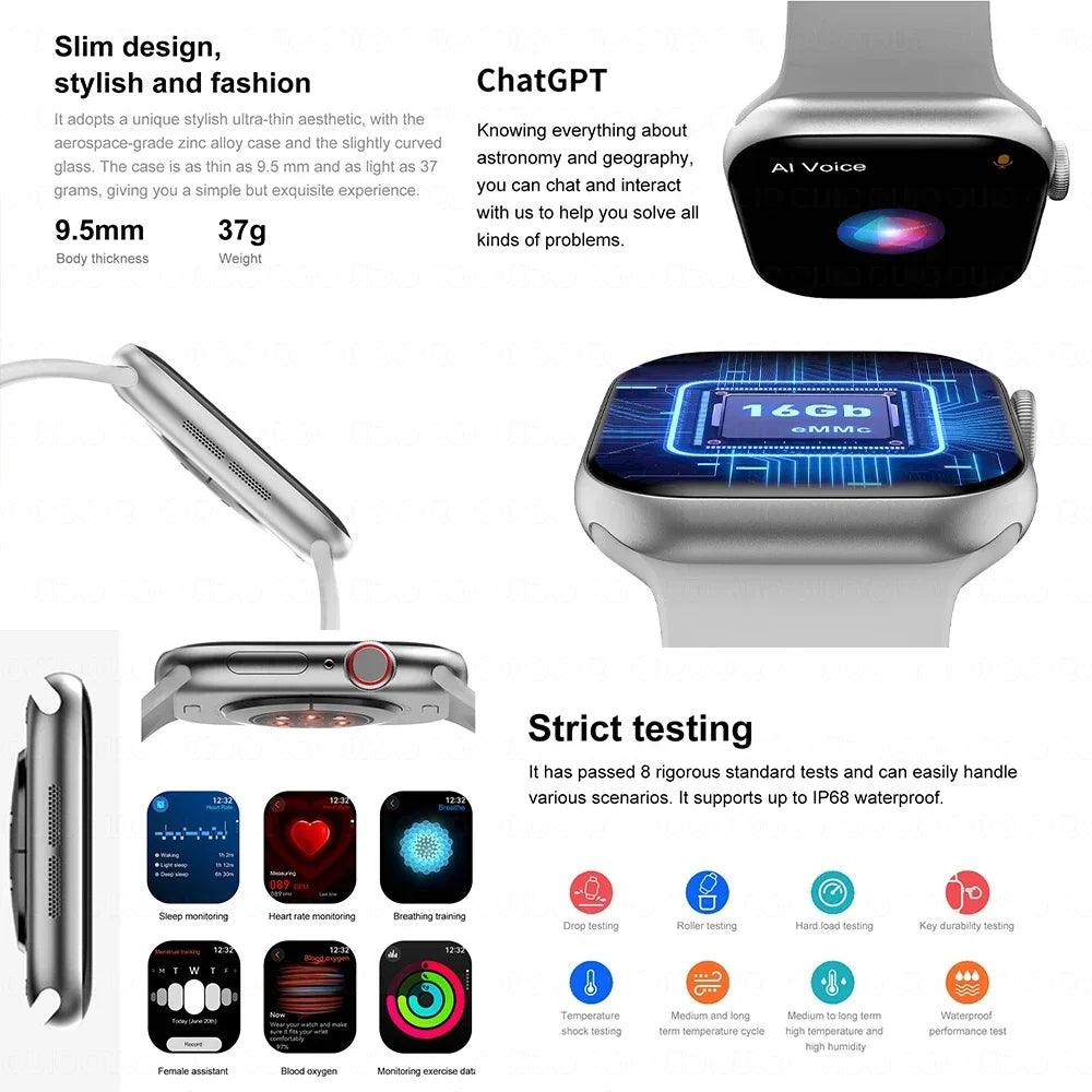 Apple Watch Series 10: GPS Smartwatch, 32GB, NFC, Bluetooth Calling