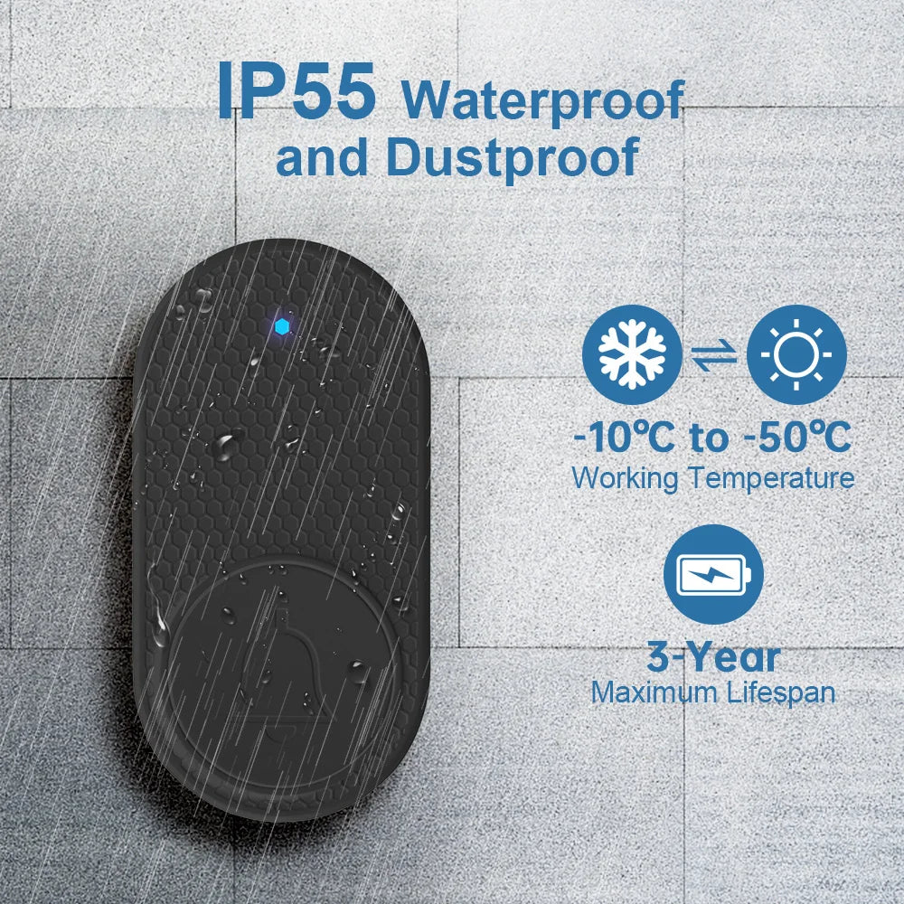 Melodious Smart Waterproof Wireless Doorbell