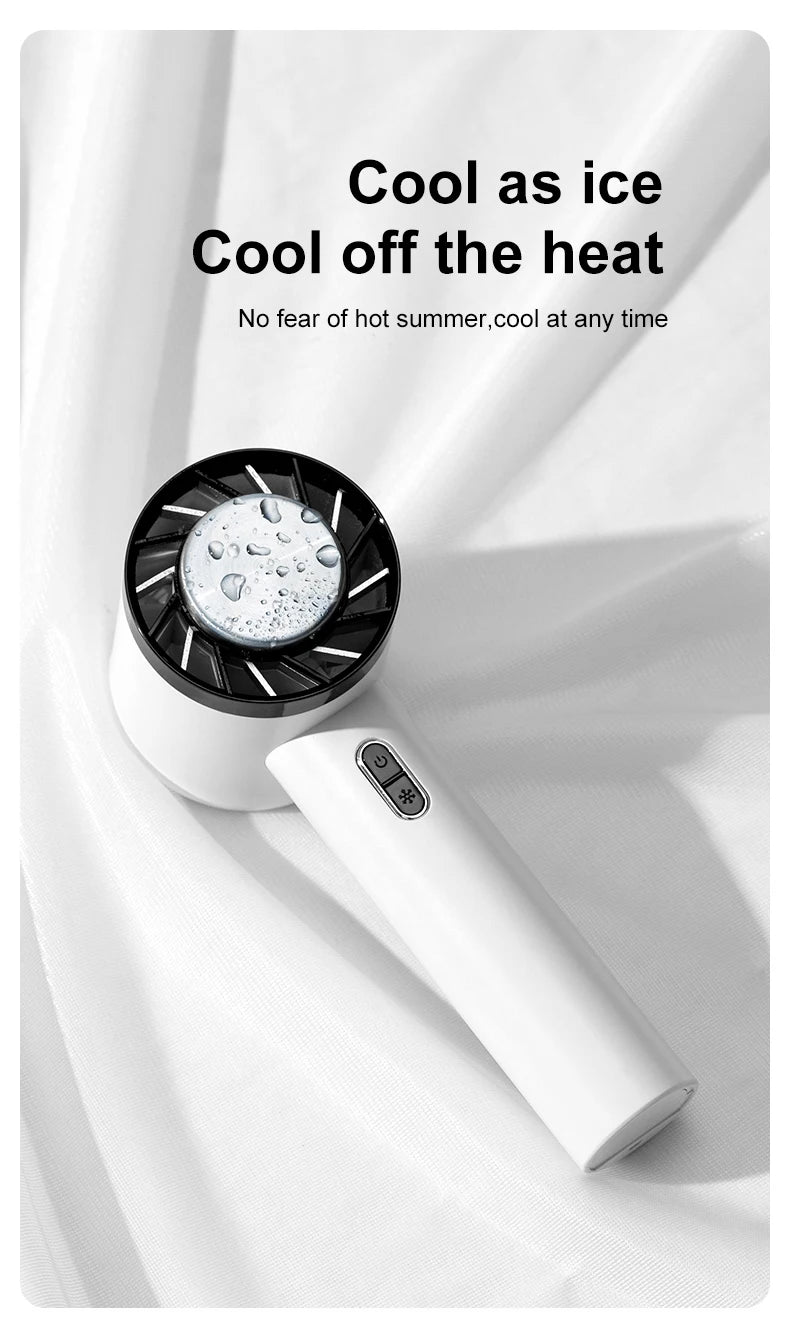 Mini Handheld Fan, USB Rechargeable, Outdoor Cooling Solution