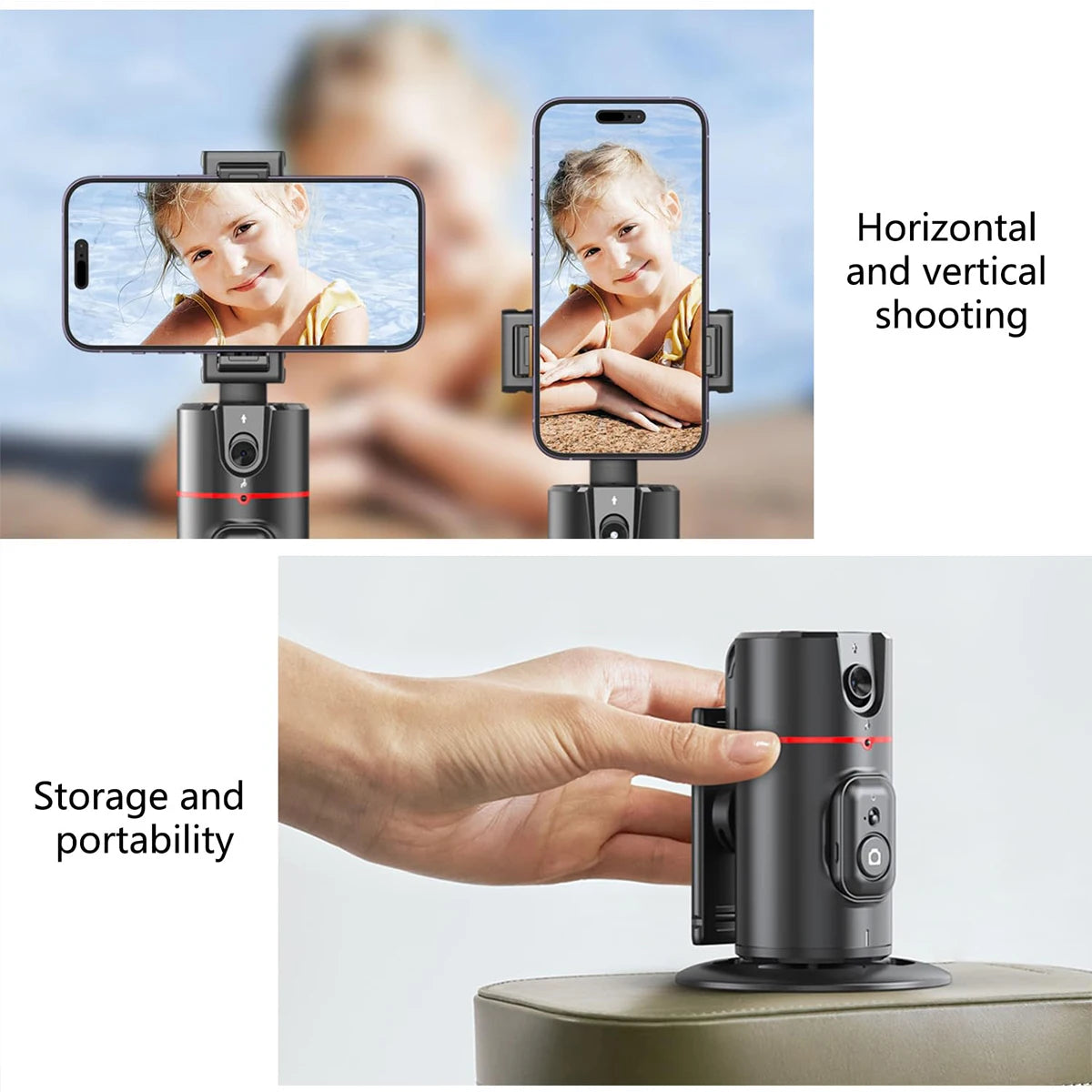 AutoVision 360° Smart Tracking Phone Holder