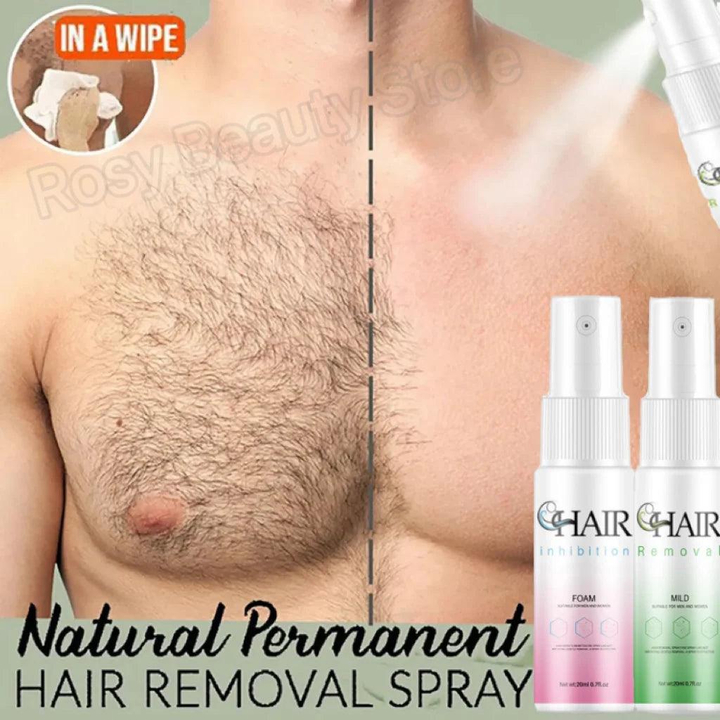 Rapid Hair Removal & Regrowth Inhibitor Spray Set - Trendy Mix