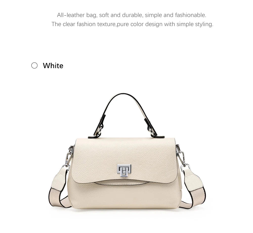 Simple & Stylish Top-Handle Shoulder Handbag for Women | Luxury Small Crossbody