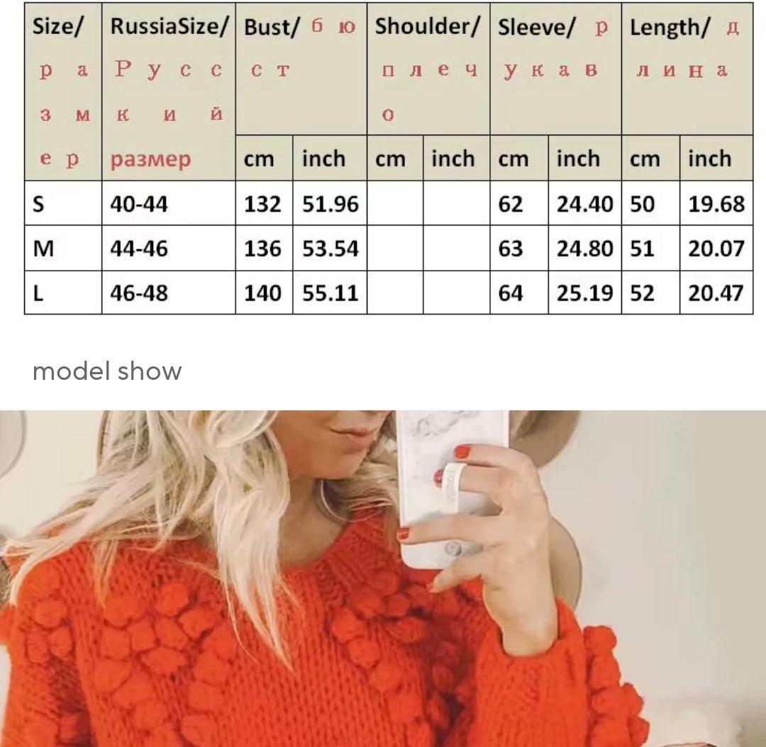 Oversized Knit Sweater