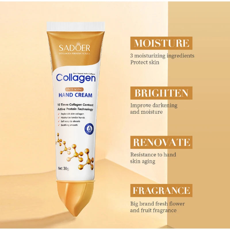 Korean Collagen Hand Cream for Soft, Nourished Skin