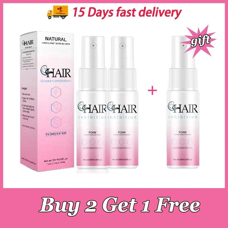 Rapid Hair Removal & Regrowth Inhibitor Spray Set - Trendy Mix