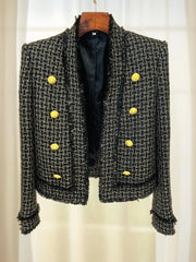 2024 Golden Weave Prestige Tweed Jacket - 2024 Designer Edition