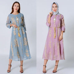 Chic Floral Muslim Women's Apparel for Fashion- Ladies - Trendy Mix