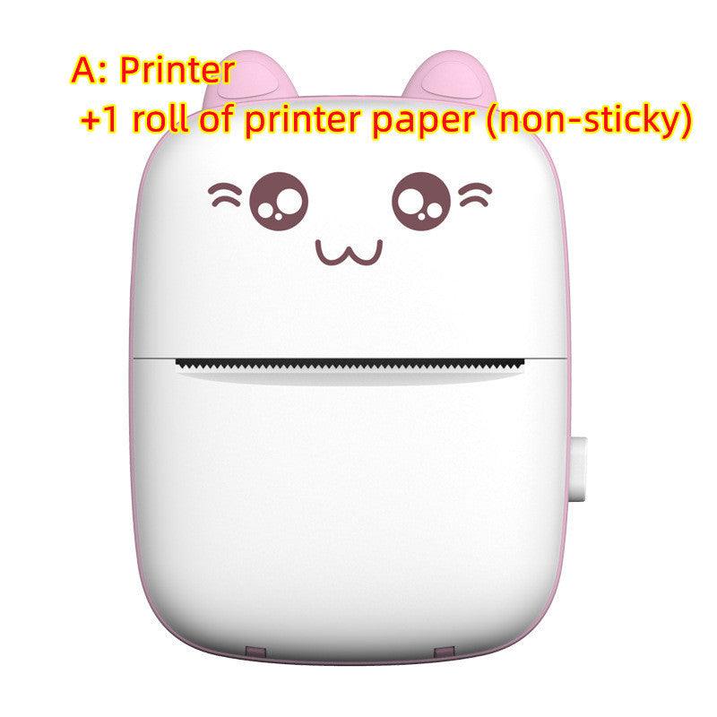 Portable Mini Bluetooth Photo Printer - Compact Mobile Printer for Students & Quick Note Printing - Trendy Mix