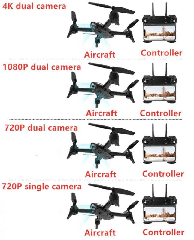 Ultimate HD Camera Drone with Extended Flight Time and User-Friendly Features - Trendy Mix