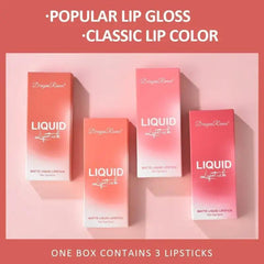 All-day Glam Matte Lipstick Set - Trendy Mix