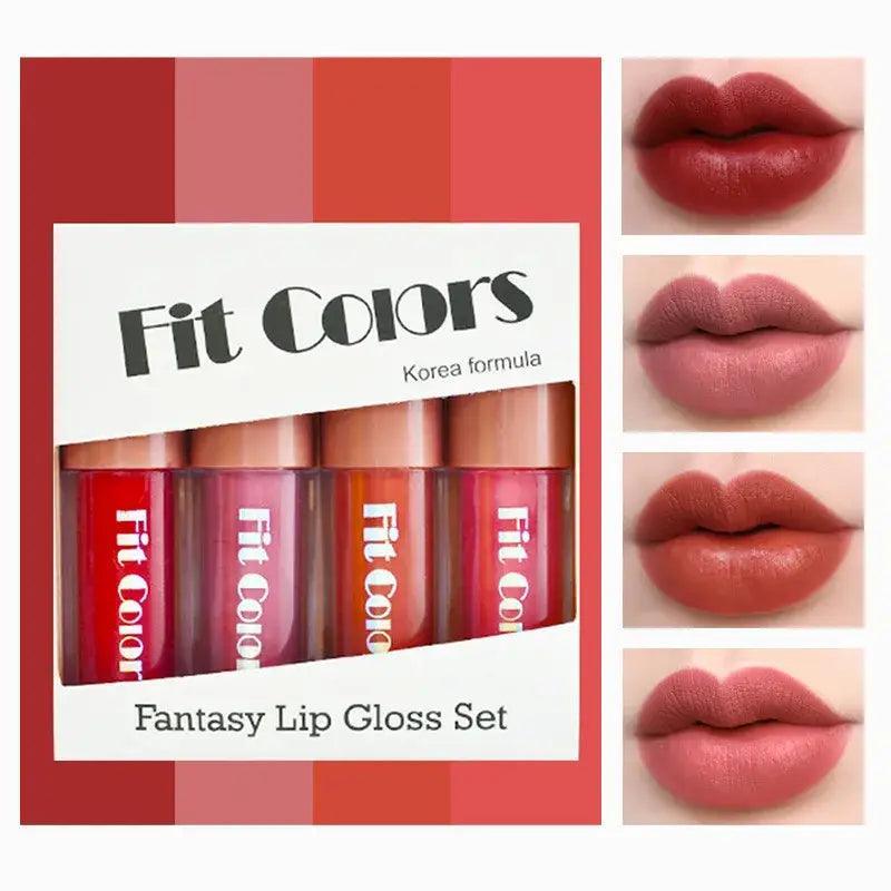 All-day Glam Matte Lipstick Set - Trendy Mix