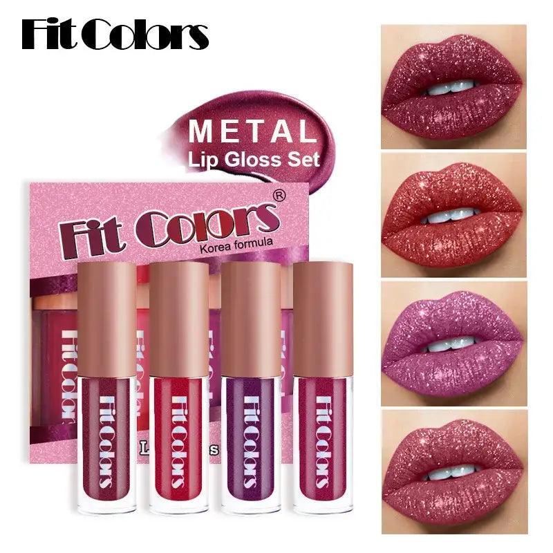 All-day Glam Matte Lipstick Set - Trendy Mix