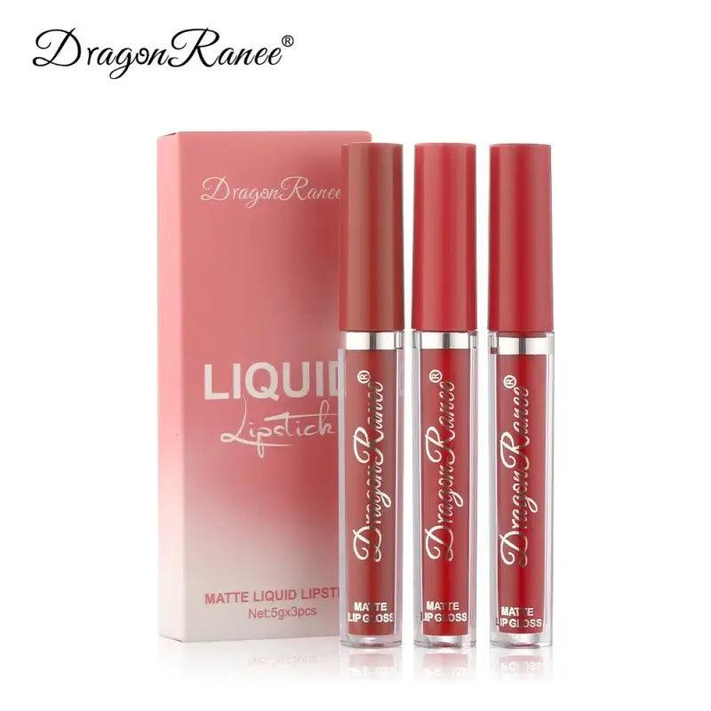 All-day Glam Matte Lipstick Set - Trendy Mix