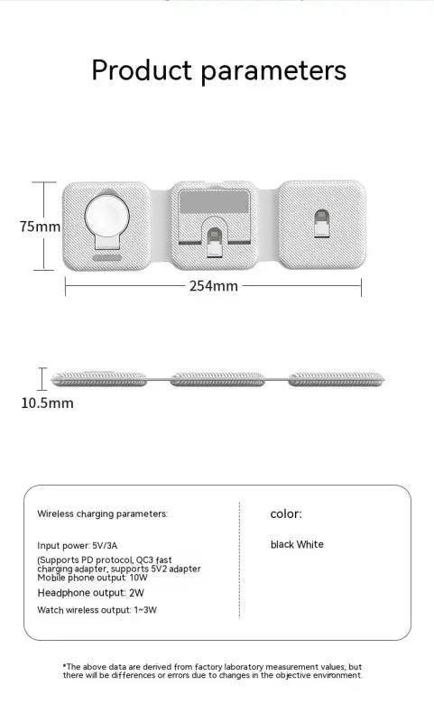 Ultimate 3-in-1 Wireless Charging Station - Trendy Mix