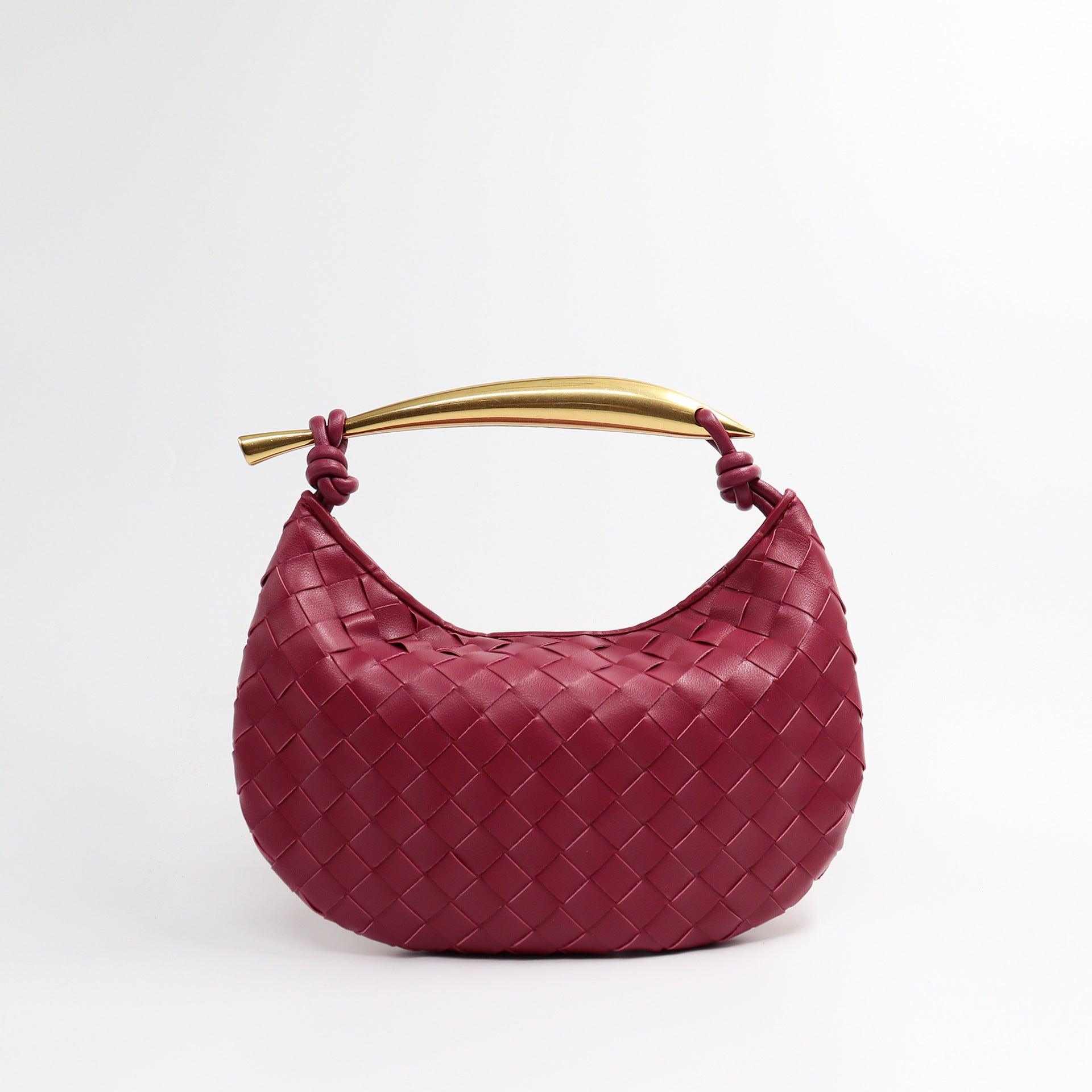 Women's Fashion Large Capacity Hand-carried Woven Bag - Trendy Mix