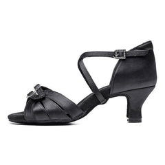 Elegant Latin Dance Heels with Soft Sole for Women - Trendy Mix