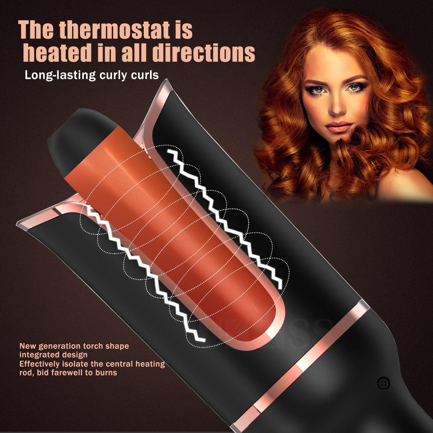 Automatic Hair Curler Negative Ion Rotating Lazy - Trendy Mix