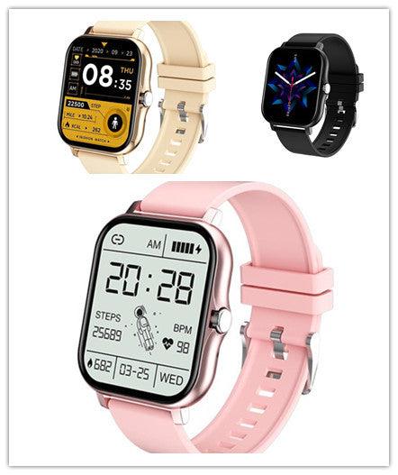 Y13 Smart Fitness Watch with Heart Rate Monitor and Bluetooth Calling - Trendy Mix