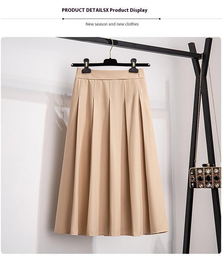 A- Line Skirt Slimming And Fashionable Summer Skirt Fat Sister Plus Size - Trendy Mix