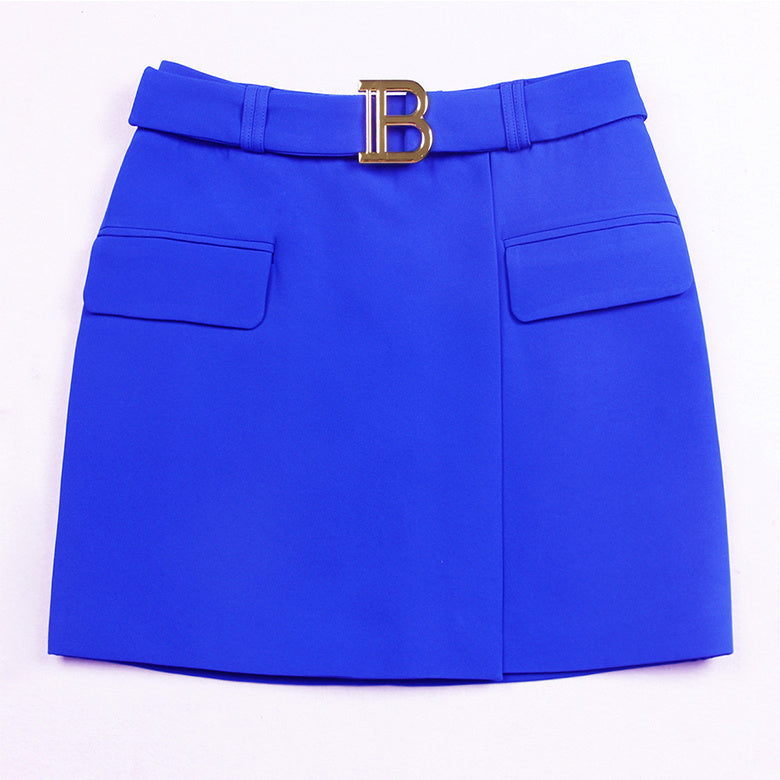 Trendy Summer Slim And Cool A-line Bag Hip Mini Skirt