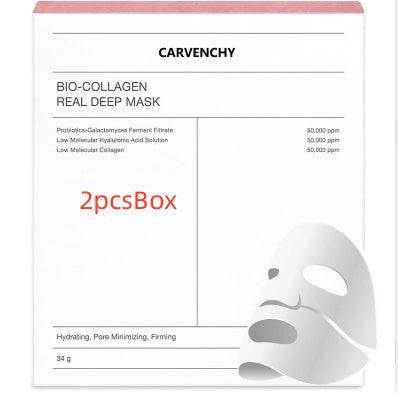 Deep Collagen Overnight Mask The Real Collagen Facial Sheet Masks With Low Molecular Weight Collagen For Elasticity Firming - Trendy Mix