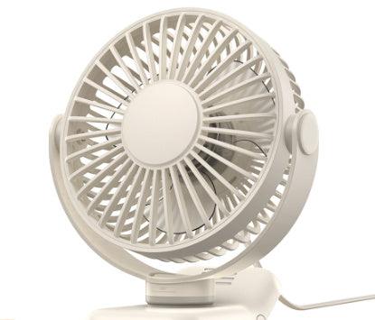 Compact USB Electric Desk Fan for Office and Dorm Use with Cable - Trendy Mix