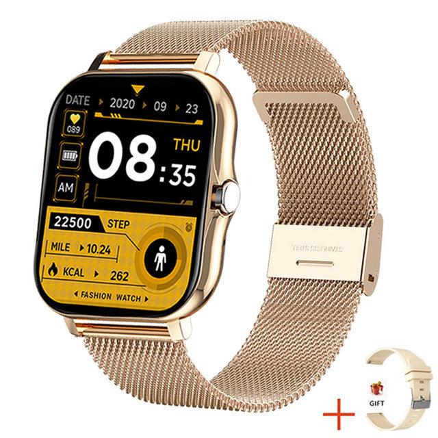 Y13 Smart Fitness Watch with Heart Rate Monitor and Bluetooth Calling - Trendy Mix