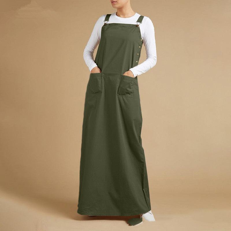 Elegant Golden Rose A-Line Cotton Skirt for Women - Trendy Mix